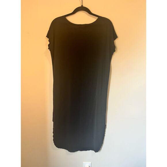 Double Zero It's Too Cool For School Modal TShirt High Low Minimalist Dress sz S - Picture 2 of 4